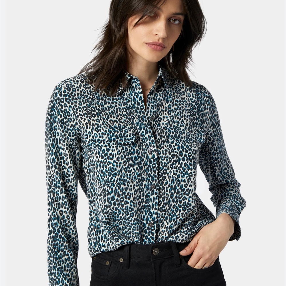 Equipment Slim Signature Silk Shirt